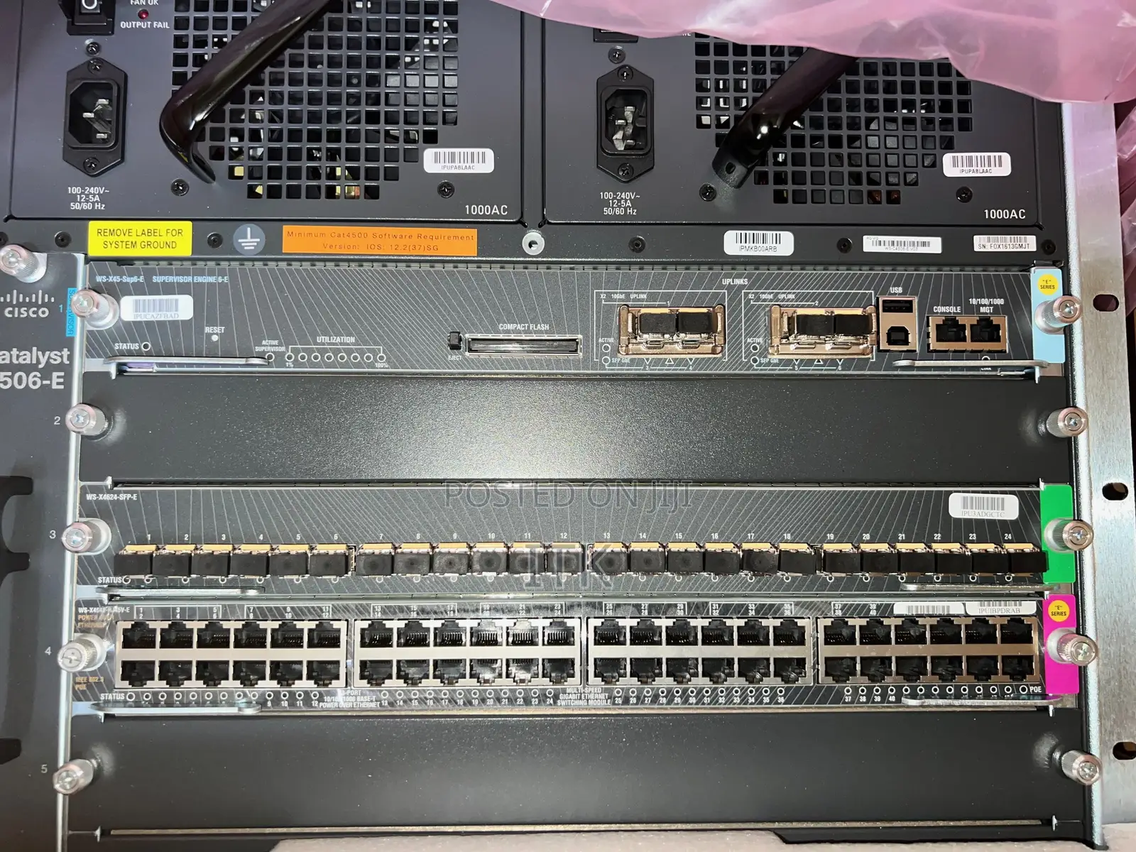 Cisco Catalyst 4506e Ws-C4506-E Network Switch