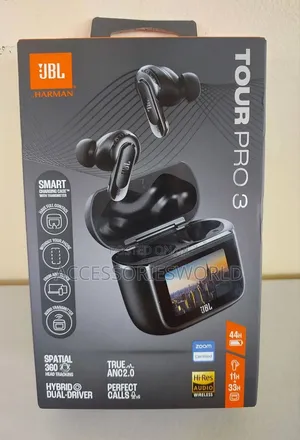 JBL Tour Pro 3 True Wireless Noise Cancelling Earbuds