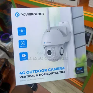 Powerology 4g Outdoor Camera With Vertical and Horizontal