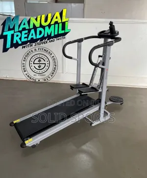 Manual Threadmill With Stepper and Twister