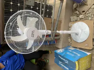 Rechargeable Solar Fan