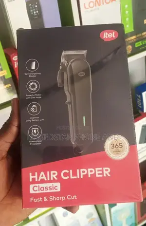 Itel Hair Clipper Multi-Function Long Lasting Battery