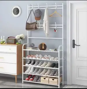 5 Layer Floor and Hat Shoe Rack — 80cm
