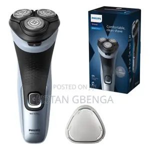 Philips Electric Shaver 3000x Series - Blue & Black