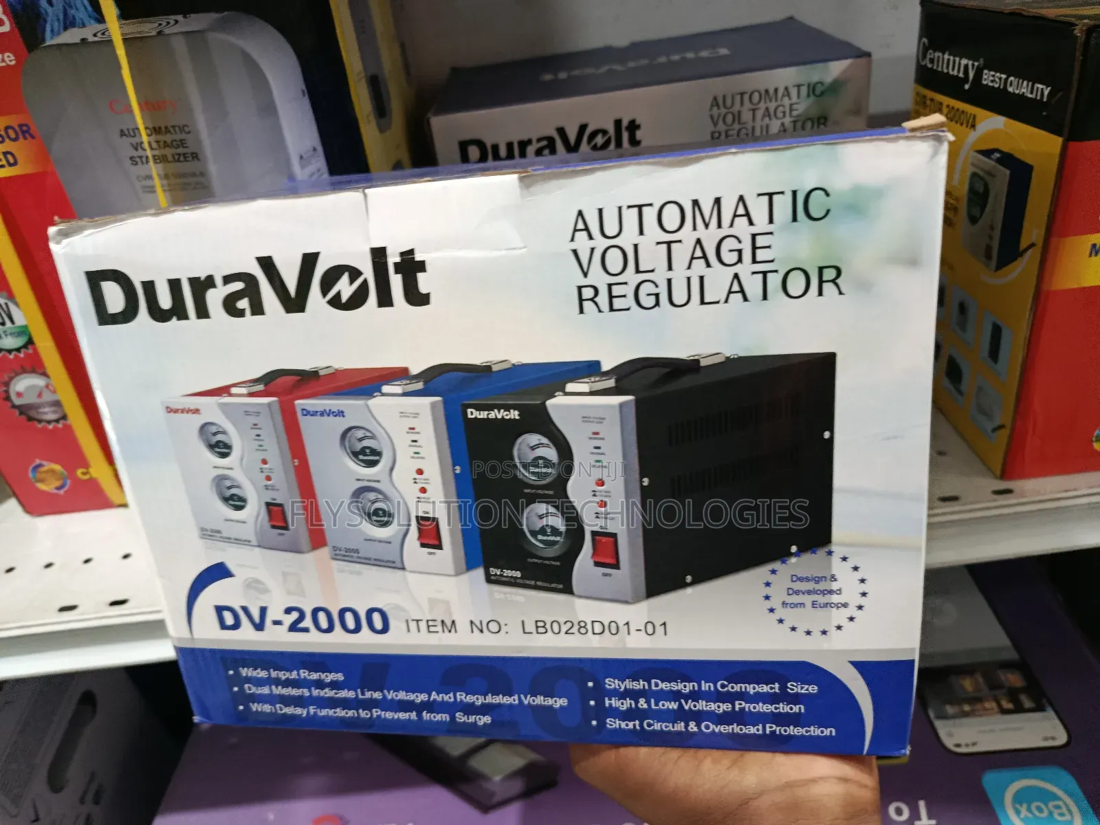 Duravolt Dv-2000 Automatic Voltage Regulator