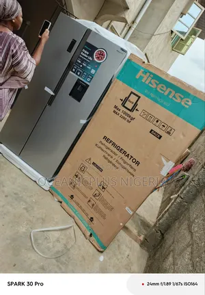 Hisense 516 Liters Side by Side Refrigerator | Ref 67 Ws