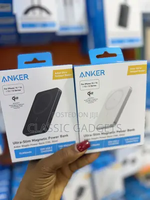 Anker Ultra Slim Maggo Magnetic Wireless Power Bank ( )