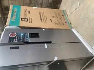 Brand New Hisense Side by Side Refrigerator With Dispenser