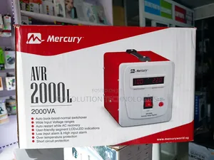 Mercury 2000va Automatic Voltage Regulator (Avr) Stabilizer