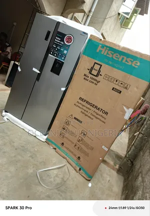 Hisense Top Notch 516l Side by Side Refrigerator