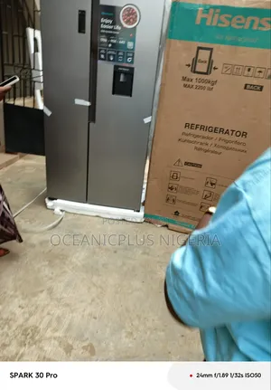 Hisense Side by Side 516l Current Best Refrigerator