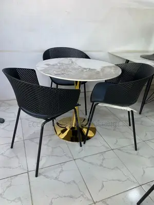 By Three Set of Chair With Table
