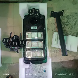 Solar Street Light With Three Lens CCTV Camera