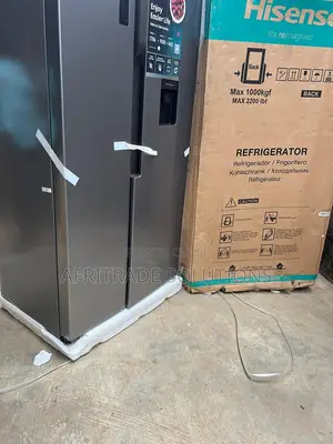 Hisense Rc:67ws 516litres Side by Side Inverter Refrigerator