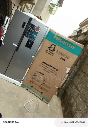 Hisense Rc-67ws Energy Saving Side by Side Refrigerator