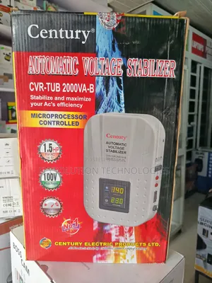 1.5hp Century Automatic Voltage Stabilizer CVR-Tub 2000va-B
