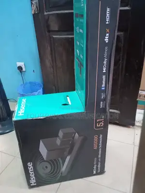 Sleek Hisense Ax5100g 340w Soundbar With Wireless Subwoofer