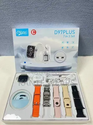 D97 - 7 in 3 Set Smart Watch
