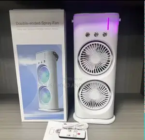 Double-Ended Spray Fan Two Head Air Conditioner With Water