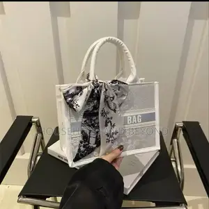 Quality Silk Scarf Bow Handbag Shoulder Bag