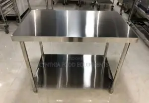 4ft Stainless Steel Working Table Without Back