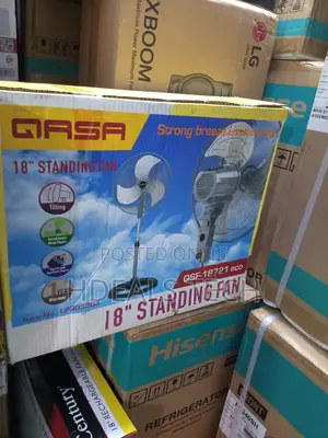 Premium 18-Inch Standing Fan From Qasa - Model QSF-18721 Eco