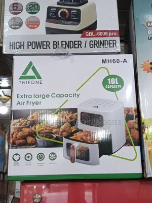 Trifone Mh60-a Extra Large Capacity Air Fryer - Manual 10l