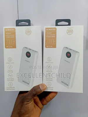 Romoss Sw20pf Fast Charging Power Bank 20000mah 22.5w