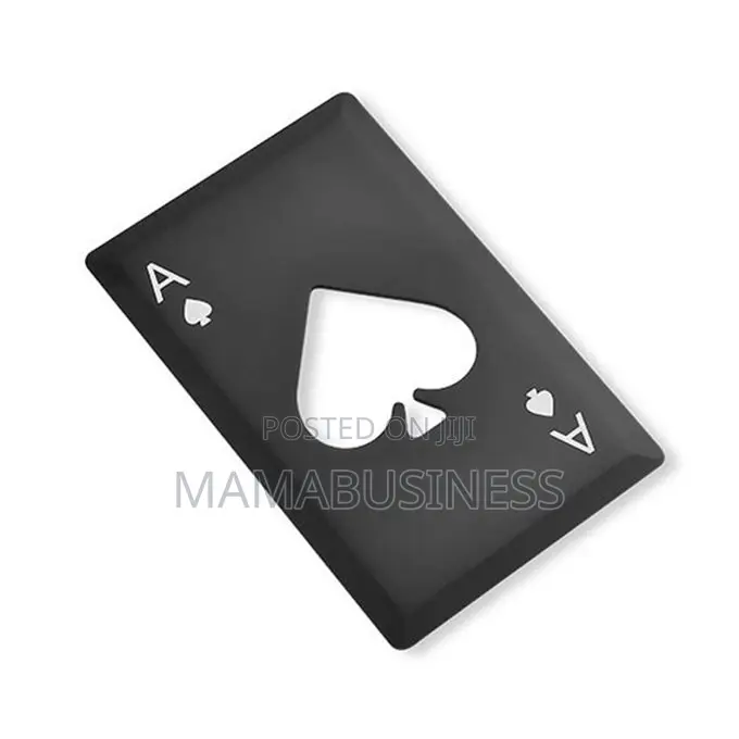 Multifunction Poker Card Bottle Opener