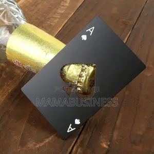 Multifunction Poker Card Bottle Opener