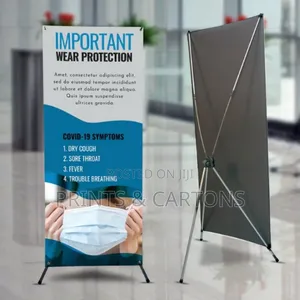 X-Stand Banners Branding for Hospital. # 