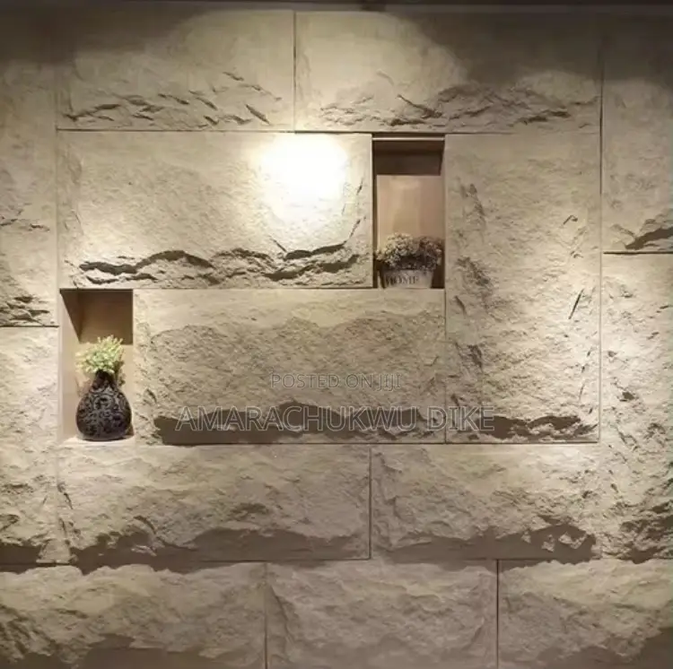 Decorative Pu Rock Stone Wall Cladding for Interior Design