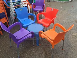Plastic Table and Chairs