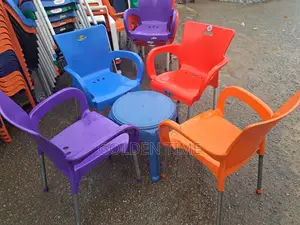 Plastic Table and Chairs