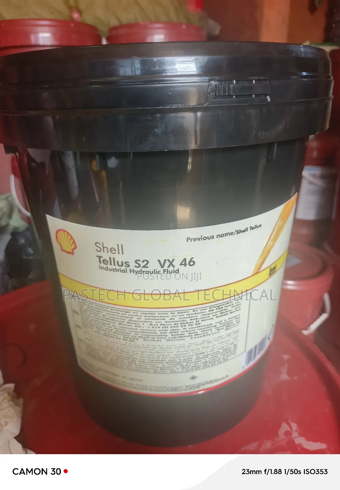 Shell Tellus S2 Vx 46 Hydraulic Fluid