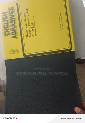 Waterproof Silicon Carbide Paper
