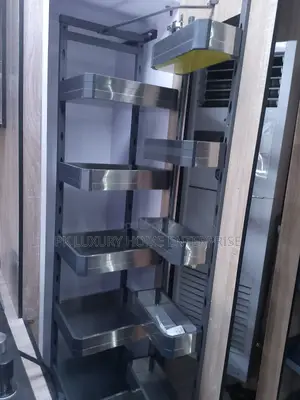 Stainless Open Pantry