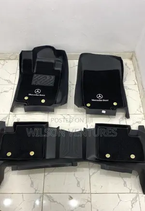 Tpe Double Layout Logo Mat For Mercedes’ Benz Ml
