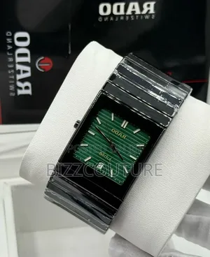 Original Rado Black Stainless Steel Bracelet Watch