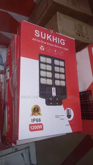 1200w Solar Street Light for Homes/ Estates_/ Hotels