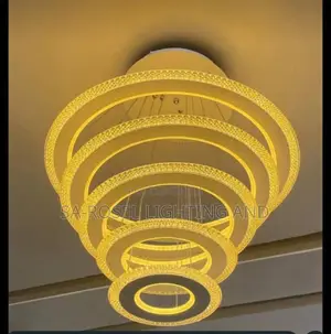 5 Step Ring Led Multicolor Chandelier Fitting