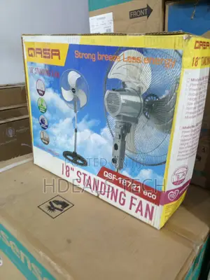 Beat the Heat With Qasa 18" Eco Standing Fan