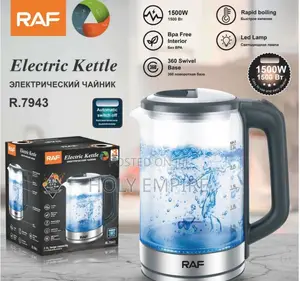 2.5l Raf Electric Transparent Kettle
