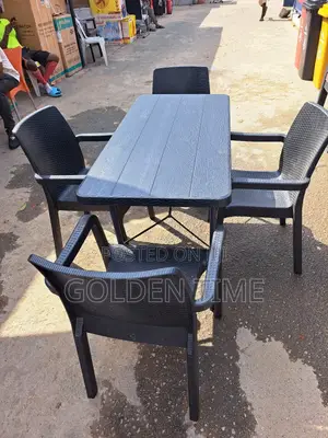 1 Set Plastic Table and Chairs