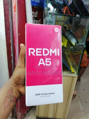 New Xiaomi Redmi A5 4G 128 GB Black