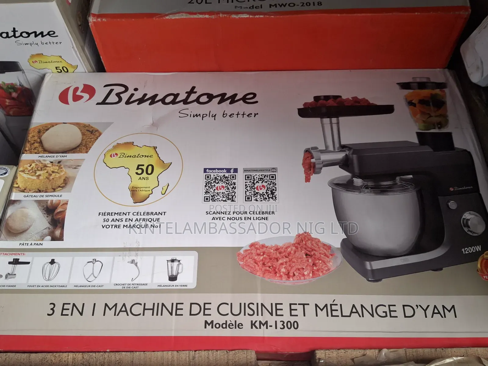Binantone Kitchen Machine - Km 1300