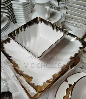 Luxury 12 Pcs Flat And Bowl Plate
