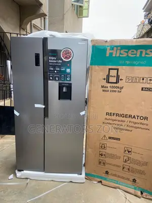 Hisense Side by Side Fridge - Massive 516l Capacity