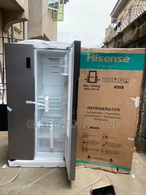 Ultimate Storage: Hisense 516l Side by Side Digital Display