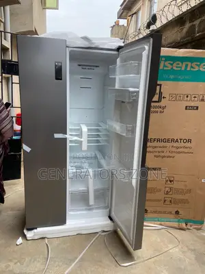 Effortless Cooling With Hisense 516l Side by Side Fridge